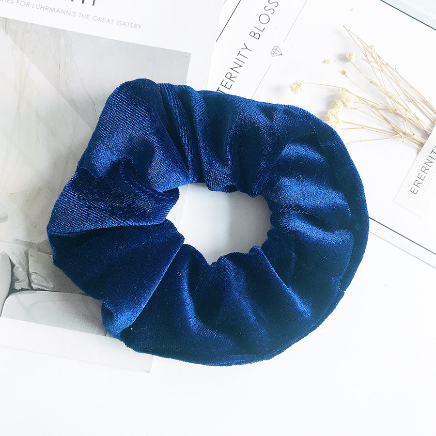 Flannel Hair Tie Ponytail Flannel Hair Tie Ponytail